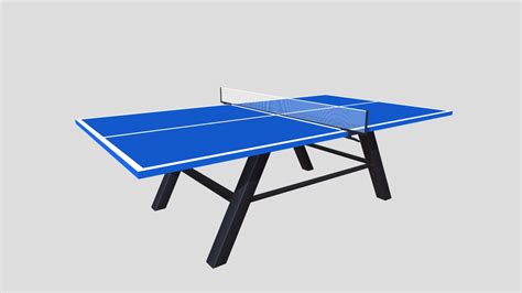 Ping Pong Table Blender 3d Model Cycles Model Turbosquid 1779584