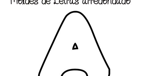 Estos moldes de letras grandes son ideales para imprimir y colorear, realizar actividades con los niños o para decorar el salón de clases. MOLDES DE LETRAS ARREDONDADOS PARA IMPRIMIR OU BAIXAR COMPLETO EM PDF