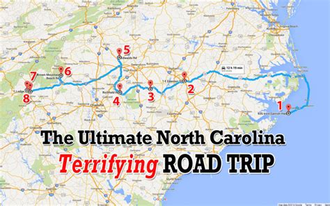 Spooky North Carolina Haunted Road Trip