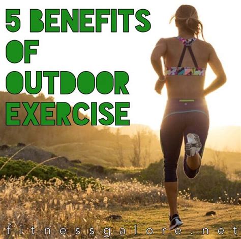 find out the top benefits of outdoor exercise including some great outdoor exercise options