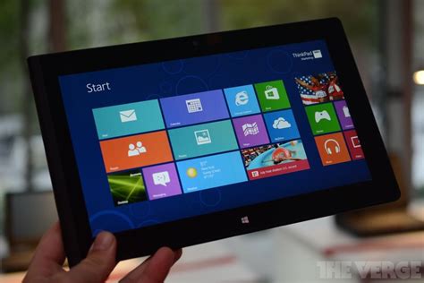 Lenovo Announces Thinkpad Tablet 2 Its First Windows 8 Tablet Hands