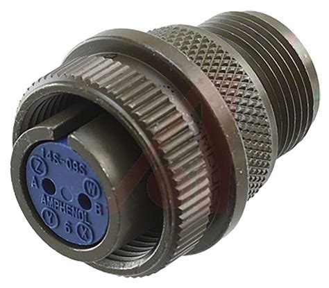 A SL S Amphenol Way MIL Spec Circular Connector Plug Shell Size SL RS