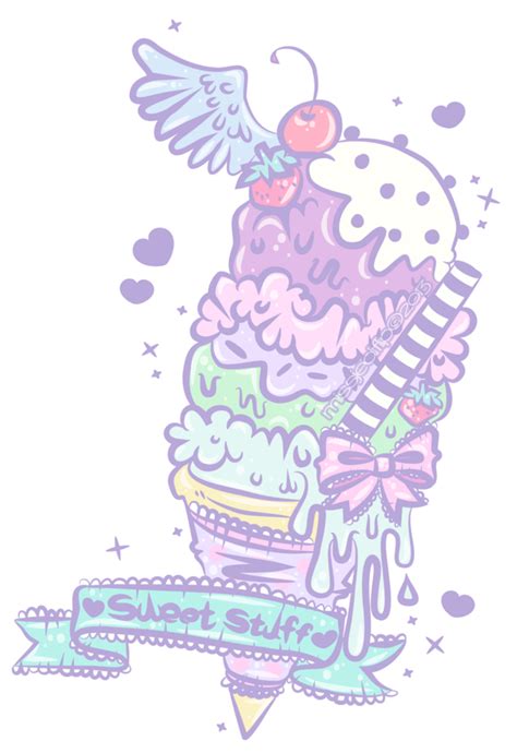Sweet Stuff By Missjediflip On Deviantart Kawaii Drawings Pastel