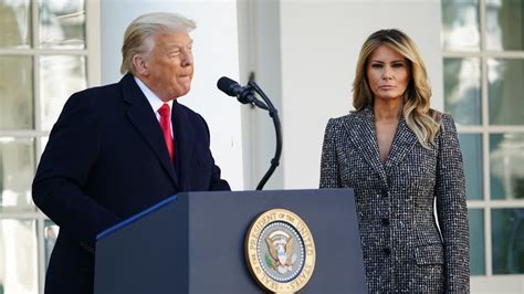 Melania Trump Says Be Passionate Not Violent In Farewell Video Al