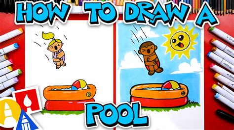 How To Draw A Pool Art For Kids Hub