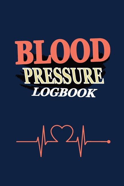 Blood Pressure Logbook Blood Pressure Keeper Compact Book Blood