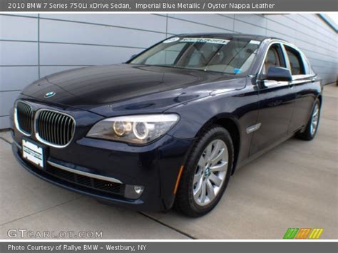 All 750i and li models are powered by an incredibly potent. Imperial Blue Metallic - 2010 BMW 7 Series 750Li xDrive ...