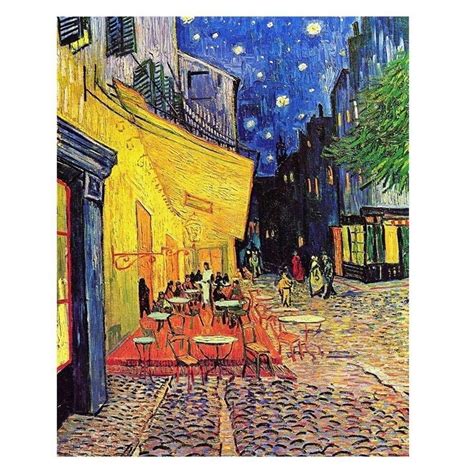 Terraza de café por la noche Vincent van Gogh