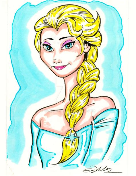 Princess Elsa From Frozen By Timestiloz On Deviantart