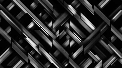 Wallpaper Dark Abstract Symmetry Pattern Metal Texture Circle