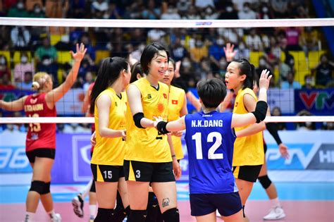 vietnamese team wins 2023 asian women s club volleyball championship