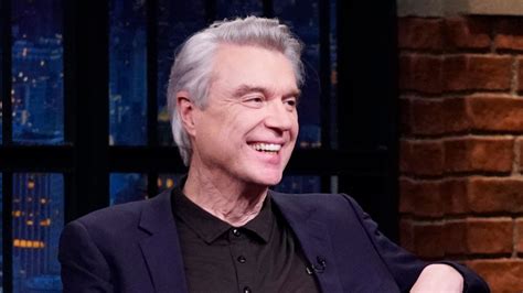 Watch Late Night With Seth Meyers Interview David Byrne Got Help From