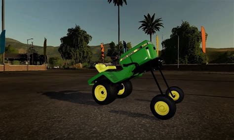 Fs19 Squatted Lawn Mower V1000 Fs 19 Vehicles Mod Download