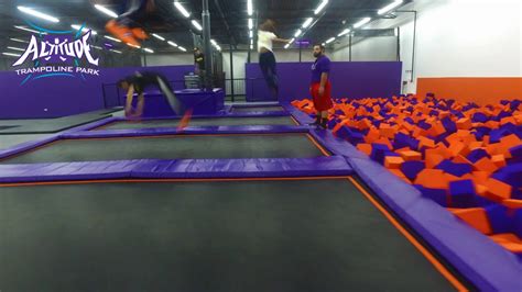 trampoline park with foam pit vn