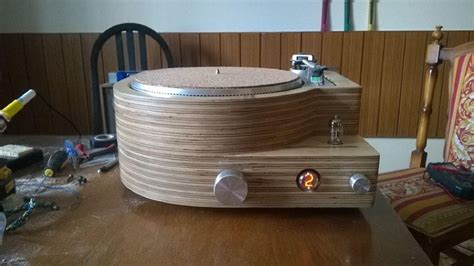 Diy Turntable In A Beautiful Wooden Case Hackaday