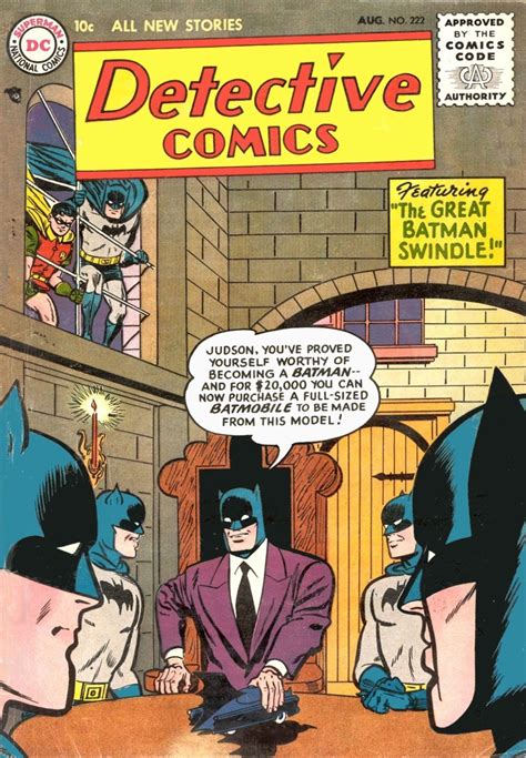 Detective Comics 222 Batman Comic Cover Hi Res Detective