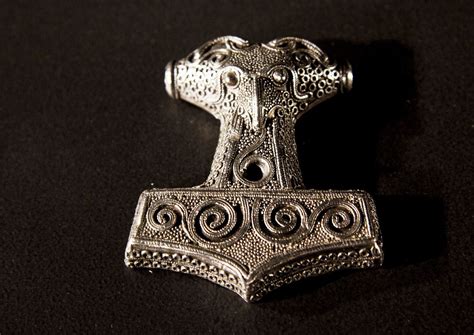 Museum Of Artifacts “ Thors Hammer Amulet Mjölnir Viking 10th