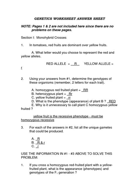 Welcome to nelson prosthetic orthotic. 15 Best Images of Pedigree Problem Worksheet Answers ...