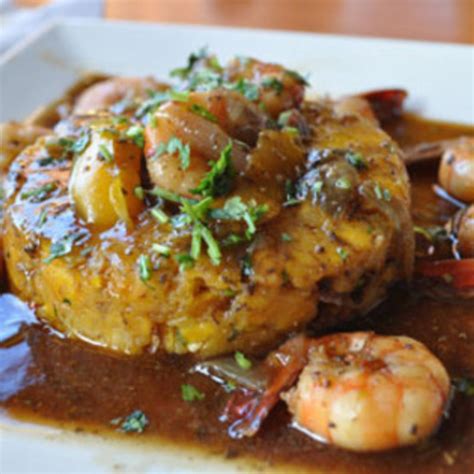 Maybe you would like to learn more about one of these? Plantain Mash (Mofongo) w Puerto Rican Shrimp | Recipe ...
