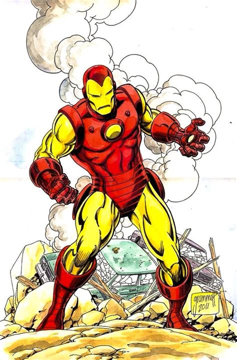 Iron Man By Tom Grummett Avengers Marvel Comics Iron Man Marvel