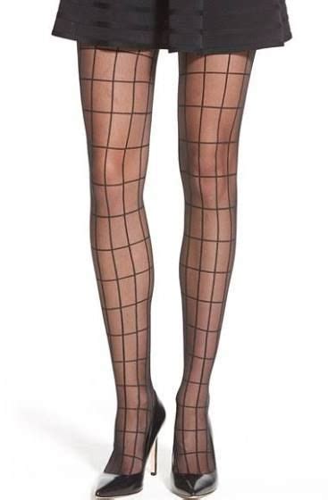 Geometric Tights Sheer Tights Black Patterned Tights Sheer Black Tights