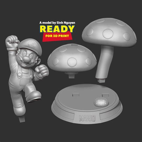 The Super Mario Bros 3d Print Model By Sinh Nguyen