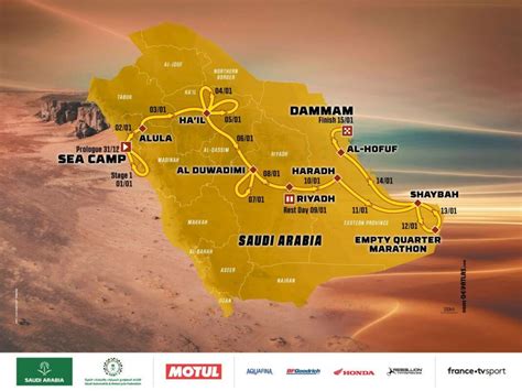 Dakar Rally 2023 Parcours