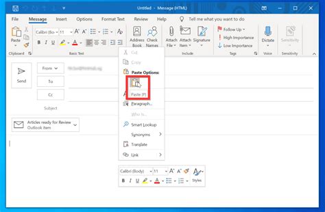 How To Attach An Email In Outlook 2 Methods