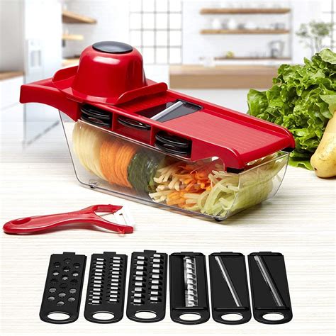 Mandolin Slicer Vegetable Fruit Cutter Food Chopper Dicer Kitchen