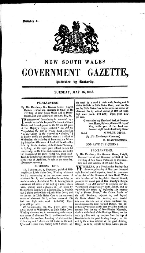 Victoria Government Gazette Online Archive 1843 P665