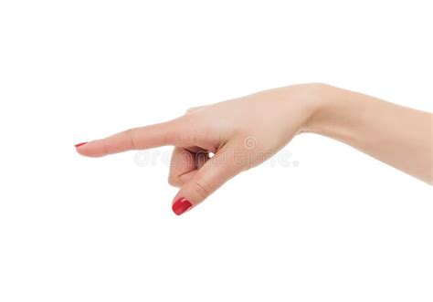 Human Hand Point With Finger Stock Image Image Of Gesture Healthy