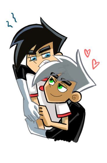 the looks they are giving each other are just dpxdf pitch pearl danny phantom x danny