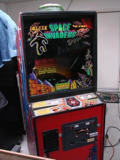 1980 Midway Space Invaders Deluxe Stand Up Arcade Game Scv Games