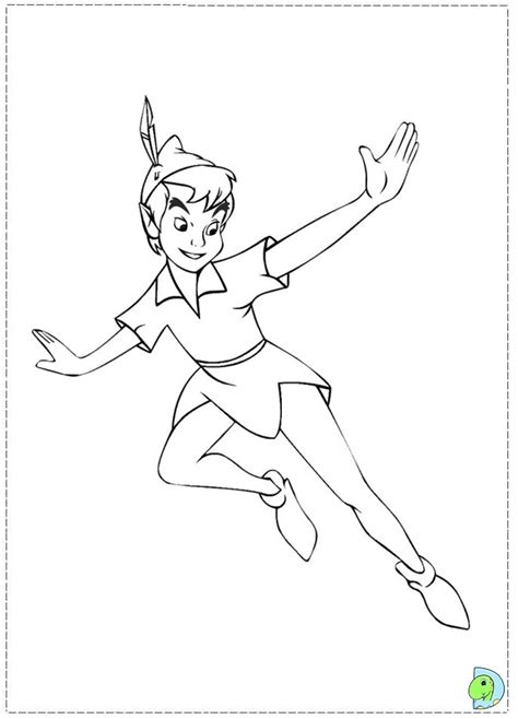 Are you like with this cartoon characters ?? Peter Pan coloring page- DinoKids.org