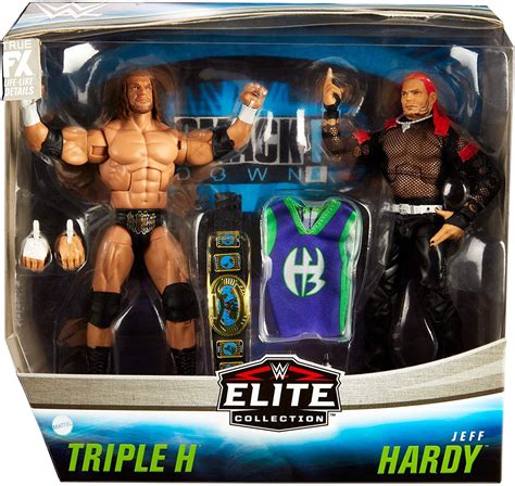 Wwe Wrestling Elite Collection Triple H Jeff Hardy 7 Action Figure 2