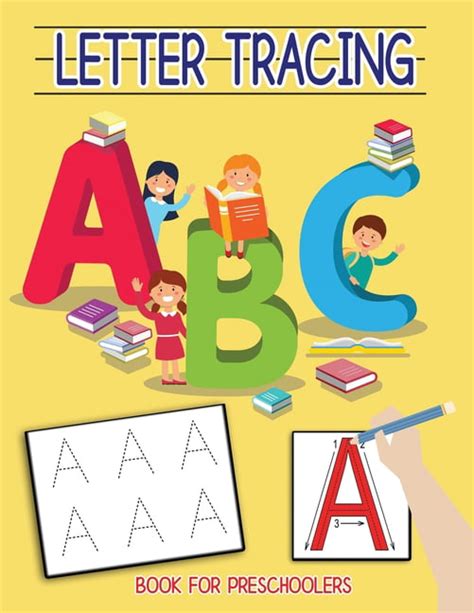 Letter Tracing Book For Preschoolers Learn And Handwrite The Abc