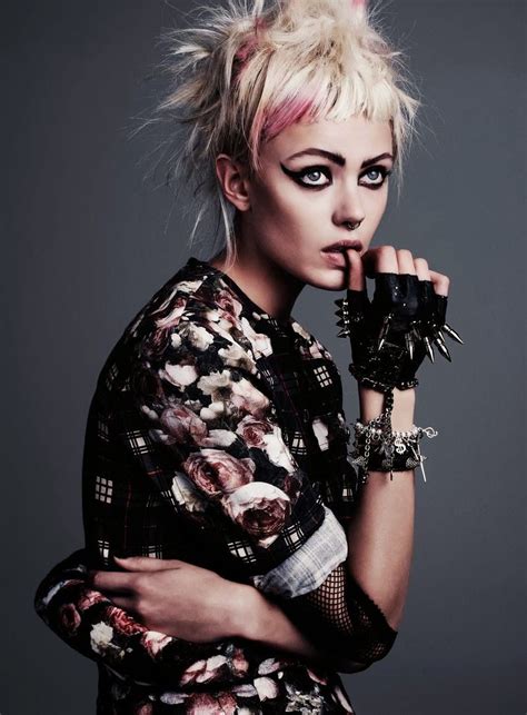 Punk Sarah Nait Grunge Fashion Punk Frida Gustavsson