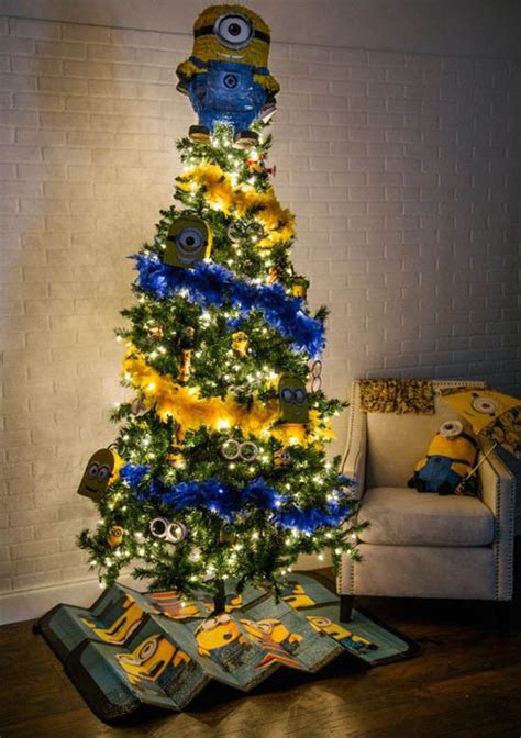Hang ornaments with ribbon instead of wire hooks. 30+ Creative Christmas Tree Theme Ideas - All About Christmas