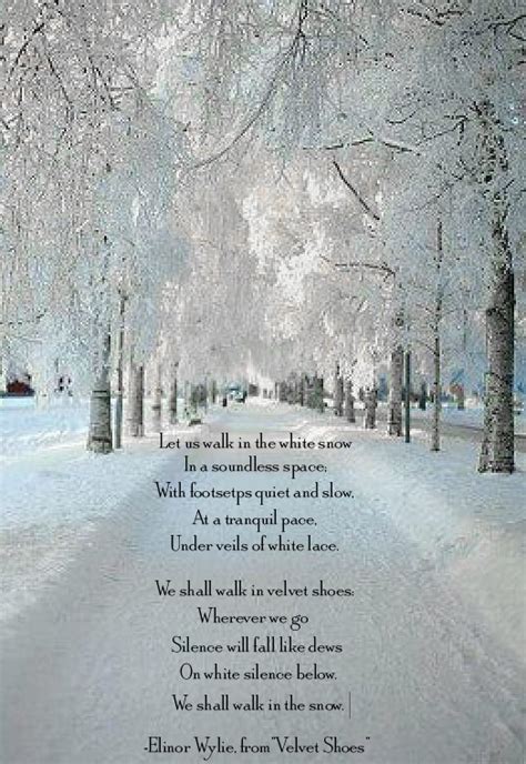 ¤ Poet Ponderings ¤ Elinor Wylie I Love Winter Winter Is Coming