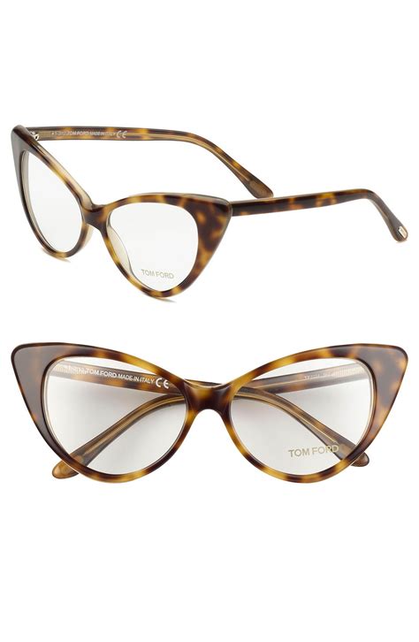 Main Image Tom Ford Cats Eye 55mm Optical Glasses Online Only