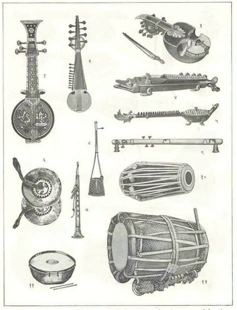 Hindustani Classical Musical Instrument Music Do Musical Instruments