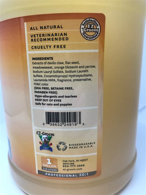 Filthy beast® shampoo 1 gallon size