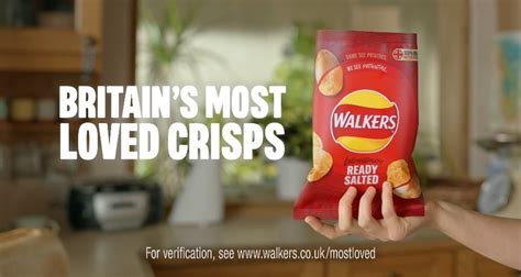 Walkers Celebrates Britains Love For Crisps