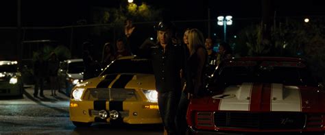 Image Maliks Mustang Gt And Dwights Camaro Z28png The Fast And The Furious Wiki Fandom