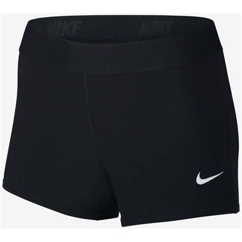 The Nike Womens Shorts Are Black And White