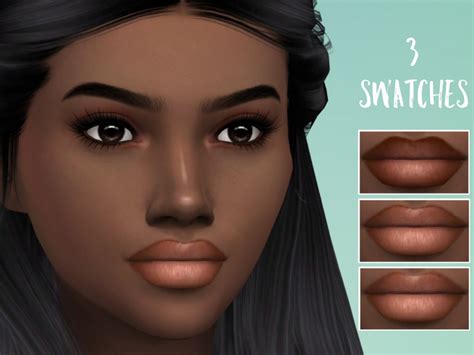 The Sims Resource Lip Liner 01