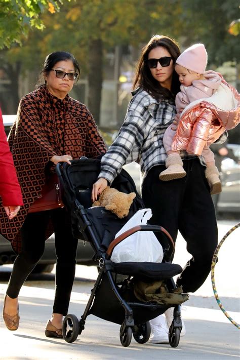 shay mitchell takes a walk with her daughter and mother in vancouver canada 071120 2