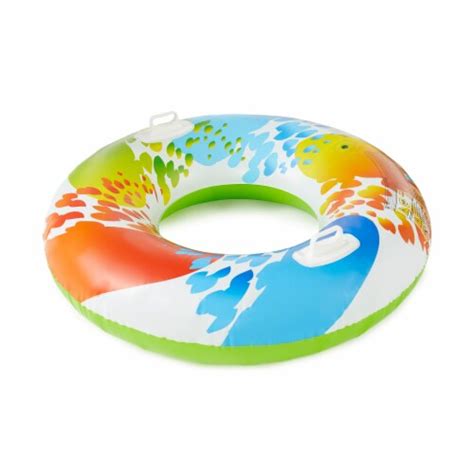 Intex 58202ep Inflatable 48 Color Whirl Tube Swimming Pool Raft With Handles 1 Piece Fred Meyer
