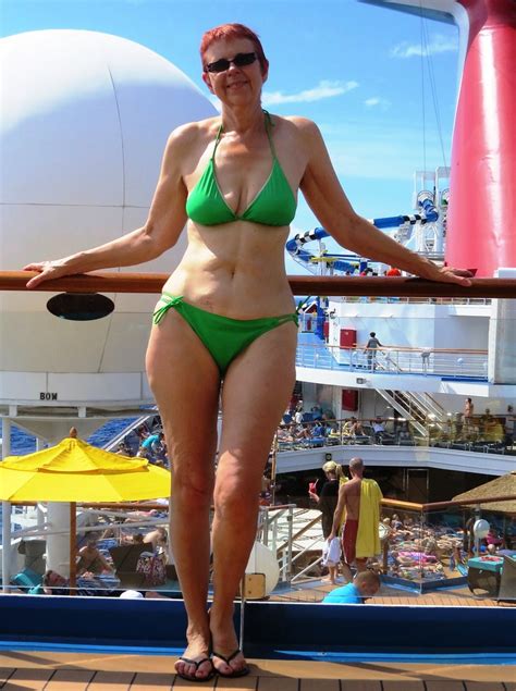 Green Bikini Wife This Photo Is From Our Vacation Cruise L Flickr