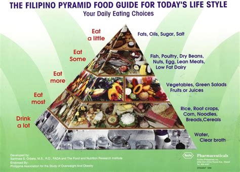 The Filipino Pyramid Food Guide Developed By S S Orbeta And The Download Scientific Diagram